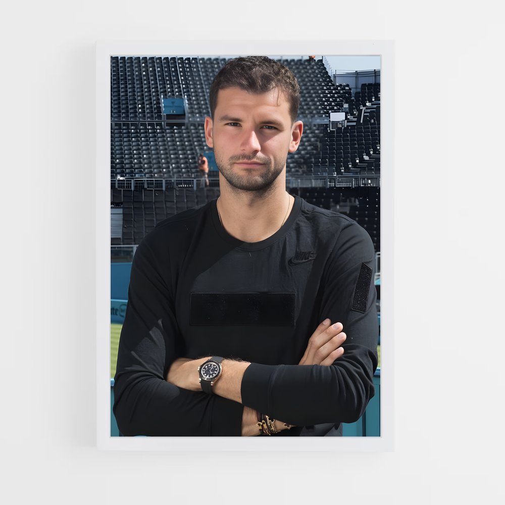 Poster Le Temps de Grigor – affiche Tennis (vue 3)
